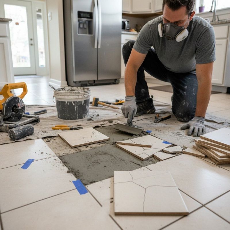Local Tile Restoration Service pros at work